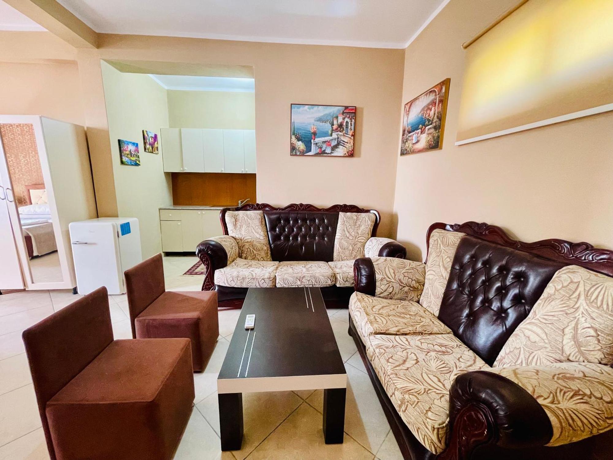 Vila3 Hotel Vlora Szoba fotó